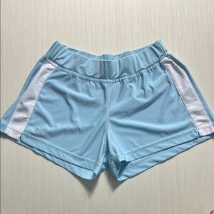 Under Armour‎ Women's Sky Blue Athletic Shorts Small